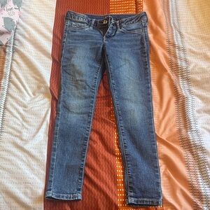 GAP Women's Dark Blue Skinny Jeans